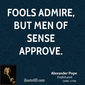 Alexander Pope Men Quotes