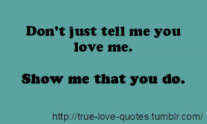 show me you love me quotes