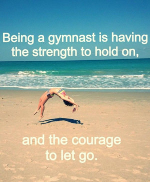 Gymnastics quote so true