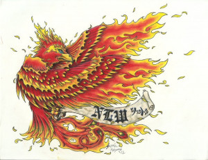 Great Phoenix Tattoo Designs