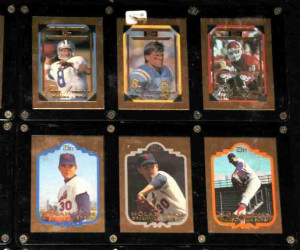 Nolan Ryan - 1992 Bleachers 23 KARAT GOLD 3-card SET !!! Baseball card