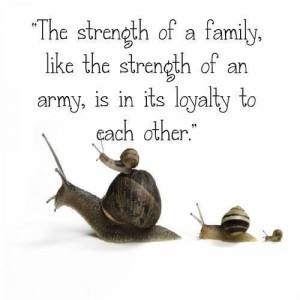 The strength of a family...