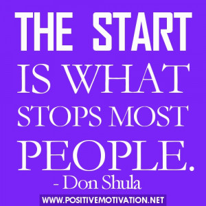 New start quotes – The start is