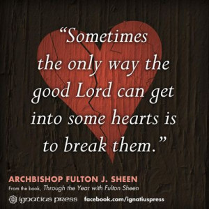 Beautiful quote from Venerable Fulton J. Sheen | Catholic World Report ...