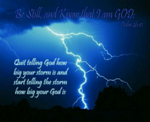 Be Still and Know That I am God #quotes