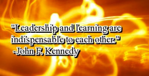 ... and learning are indispensable to each other
