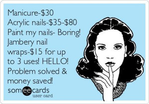 ... NOT expensive! They actually save you money versus going to the salon