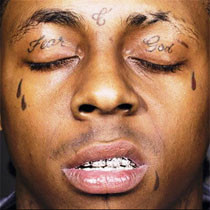 Fear of God' is a cross tattoo on his eyelids.