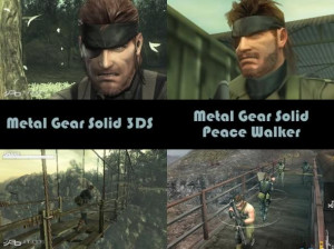 Metal Gear Solid 3DS vs Metal Gear Solid 3 (PS2)/Metal Gear Solid ...