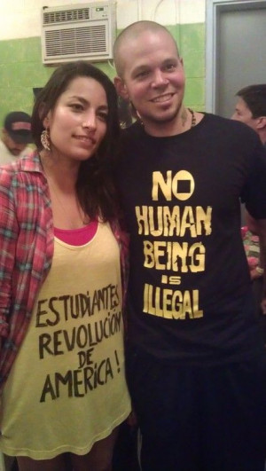 Ana Tijoux and Rene from Calle 13
