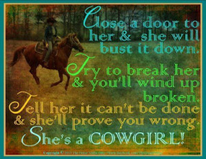 cowgirl quotes about life