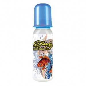 Ed Hardy Oil Lighter Koy Fish Tattoo Design Flip Top Refillable New
