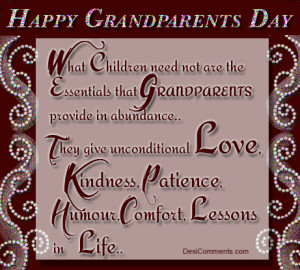Grandparents Day Inspirational Quotes And Sayings For Pictures