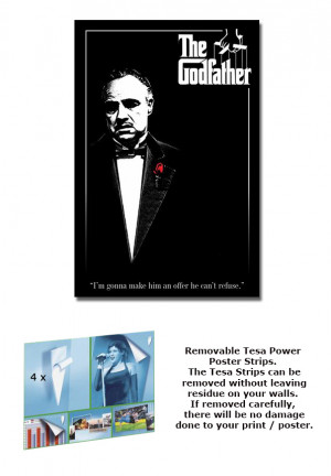 THE-GODFATHER-FRAMED-MOVIE-POSTER-PRINT-VITO-CORLEONE-QUOTE-24-X-36