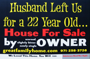 Home sellers put up a funny ‘for sale’ signs to attract customers ...