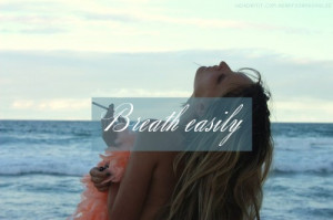 Breathe easily