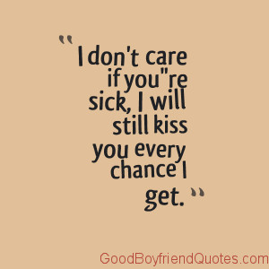 Kiss My Sick Girlfriend