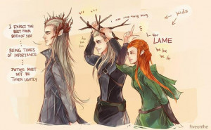 love Legolas and Tauriel's relationship, even if she wasn't in the ...
