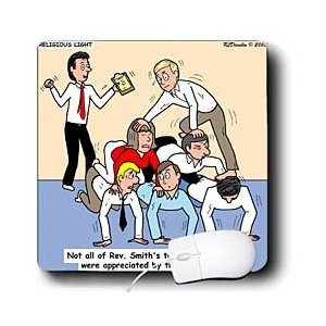 ... Religious Light Cartoons - Pastor Team Building Ideas - Mouse Pads