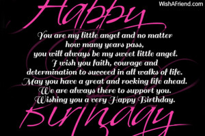 Birthday Wishes for My Daughter Quotes