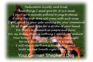 KRYPTON GERMAN SHEPHERDS REG'D dedication, loyalty and trust