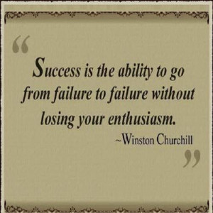 quotes about success - winston churchill quotes