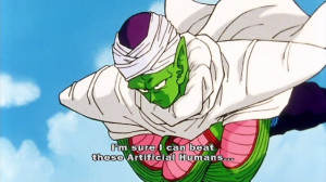 power statements regarding Piccolo's Android saga level