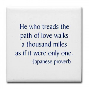 It's easy to tread the path of love