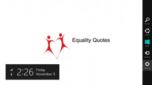 Quotes on Equality