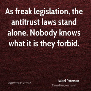 Isabel Paterson Quotes