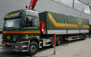 ... Mercedes Actros 2543 6x4 with Fassi 330 was the third crane-truck