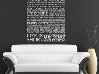 Incredible Vinyl Wall Stickers Quotes Related Ideas
