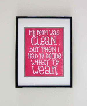 ... Art - College Dorm Room Decor Funny Wall Art - Girly Wall Art Prints