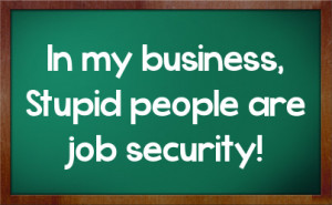 Work Sarcasm Facebook Status On Chalkboard Background
