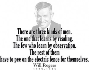 ThinkerShirts.com presents Will Rogers and his famous quote 