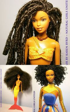 hair black barbie dolls more hair black dolls beautiful black barbie ...