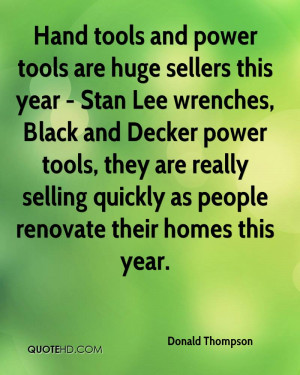 Donald Thompson Quotes