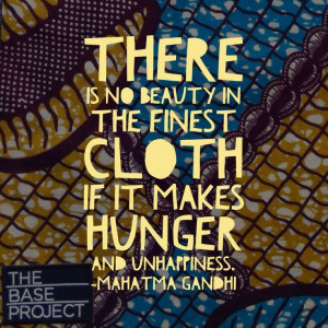 ... Orphanage in Ghana, Africa. Support fair trade fashion! [Gandhi Quote