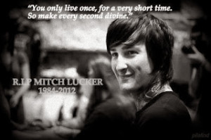 Mitch Lucker. «The dead are living...»