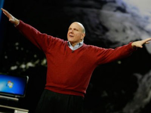 Steve Ballmer told an audience in Houston yesterday that Windows would ...
