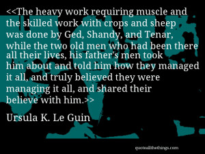 The heavy work requiring muscle and the skilled work with crops and ...