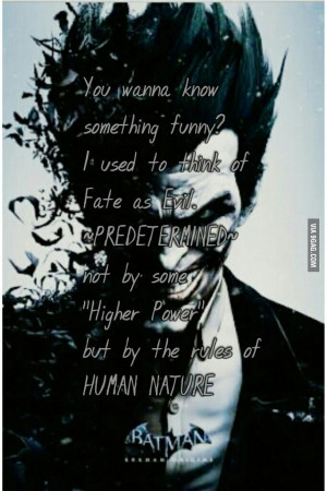 One of favourite gaming quotes (Batman Arkham Origins)