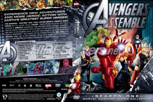Marvel Animated Avengers Assemble Season 1 DVD DVD Cover DVD