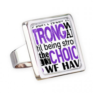 ... Strong We You Are Quote Jewelry > Pancreatic Cancer HowStrongWeAre