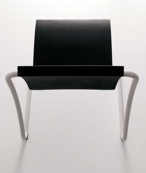 Cantilever stackable polyurethane chair MAGIC | Chair - Fasem