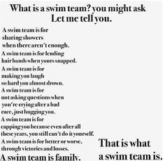 Swim team More