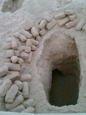 An open grave in Jannath-ul-baqee serves as a reminder