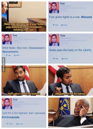 Tom Haverford #ParksandRec