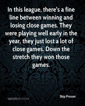 quotes about losing a game