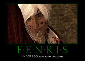 Dragon Age 2: Fenris Puppy Eyes Poster 2 years ago in Other